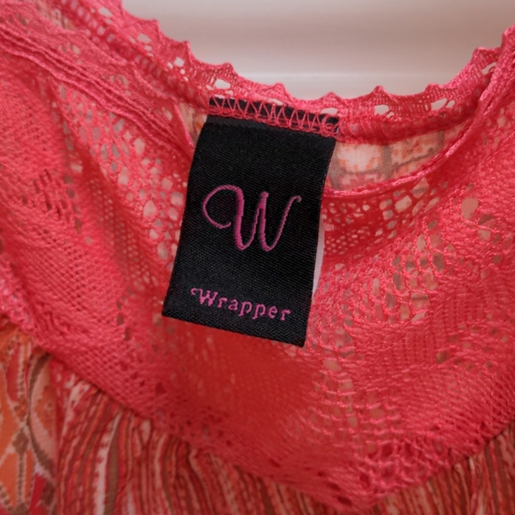 Pink Sheer Shirt - Wrapper - Picture 5 of 6
